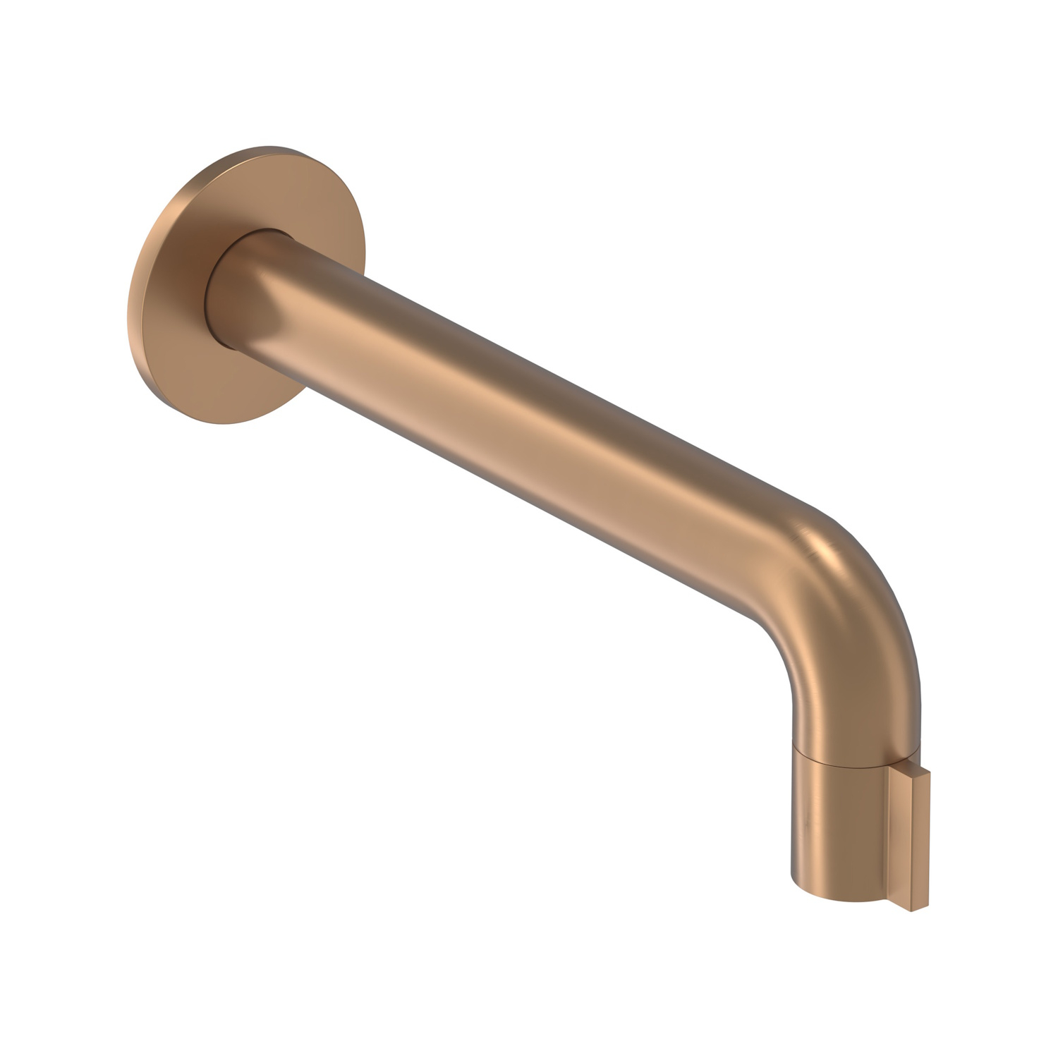 Fonteinkraan IVY Pact Inkortbaar Wandmodel 1/2 Aansluiting Geborsteld Mat Koper PVD