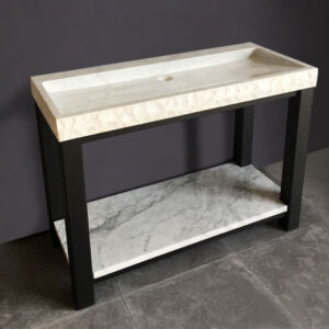 Forzalaqua Onderstel Mat Zwart 120x51x80 cm