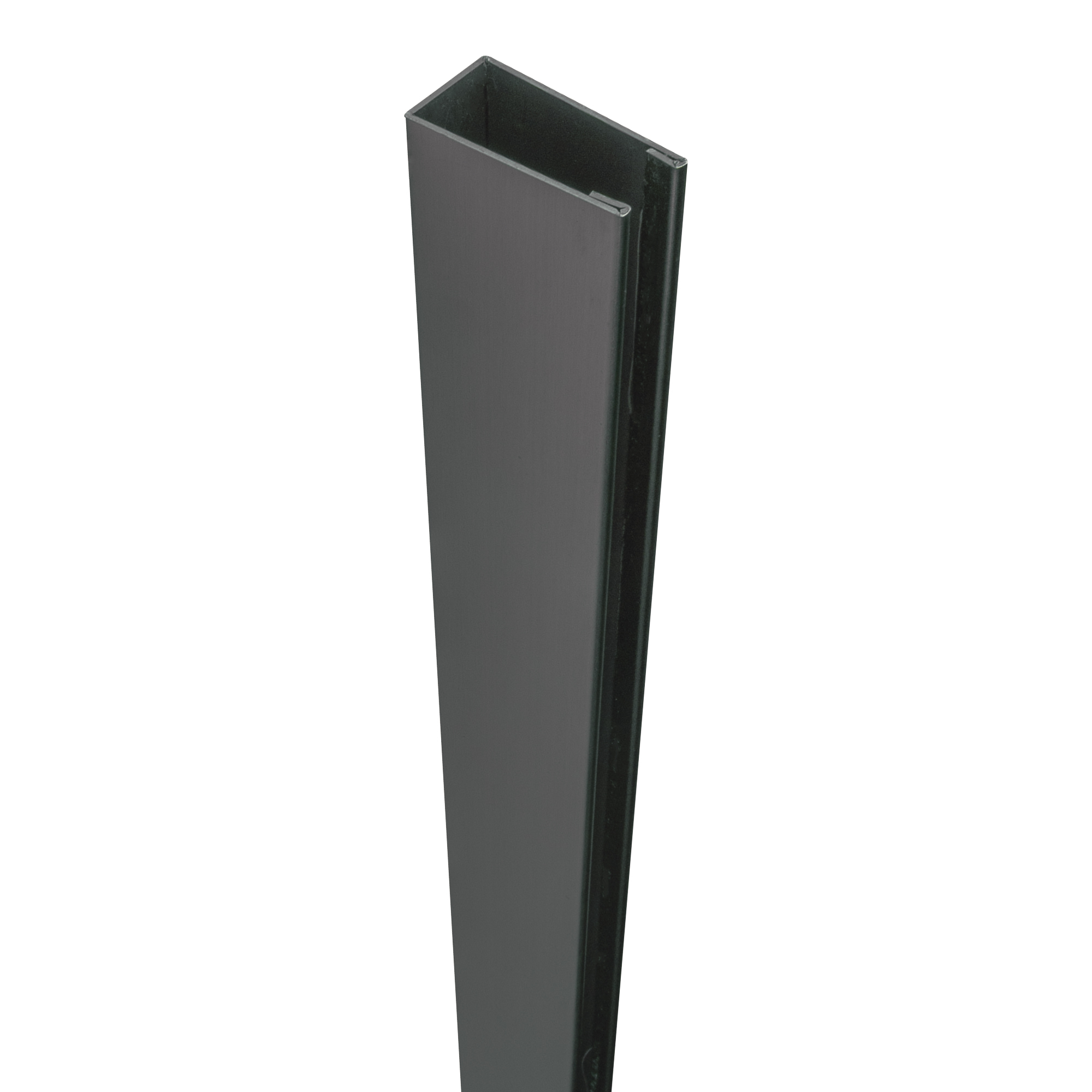 BRAUER Muurprofiel PVD gunmetal geborsteld