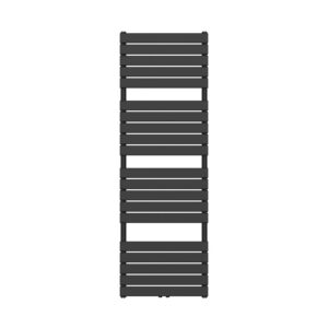 Handdoekradiator BWS Ress Middenaansluiting 180x60 cm Zwart