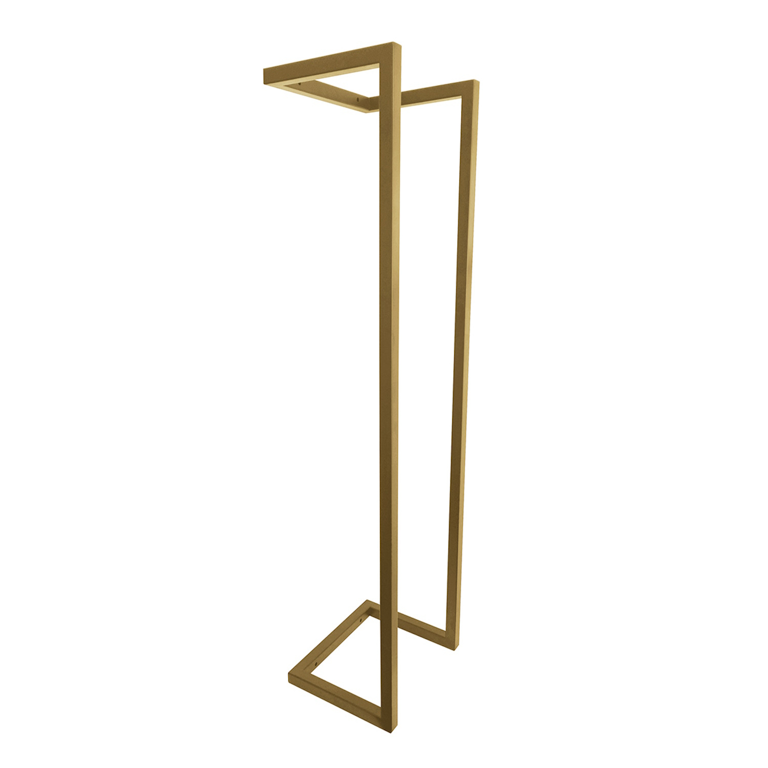 Handdoekrek BWS Saltes 95x25 Cm Geborsteld Messing