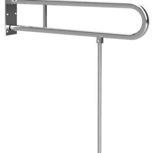 Handgreep U-Vorm Vouwbaar met Steun Sapho Handicap 81,3 cm Roestvrij Staal