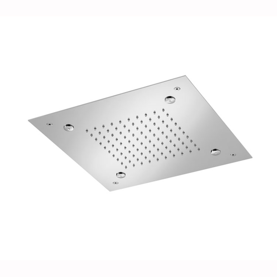 Hoofddouche Hotbath Mate Inbouw Met Mist Vierkant 38x38 cm Chroom