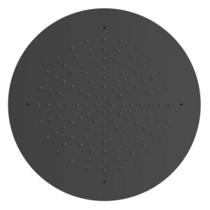 Hoofddouche Tres Plafond 50 cm Rond Mat Zwart