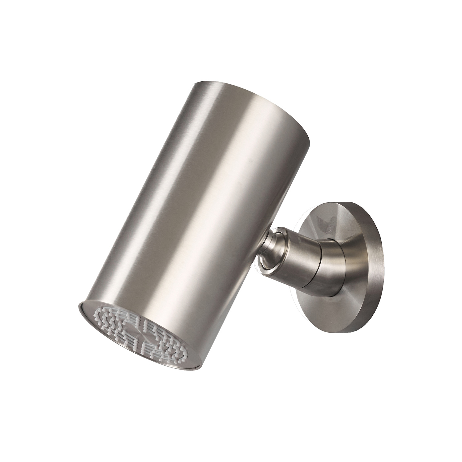 Hoofddouche Wiesbaden UniMatch Beam Rond 1 Stand met Muurbevestiging Geborsteld Staal PVD