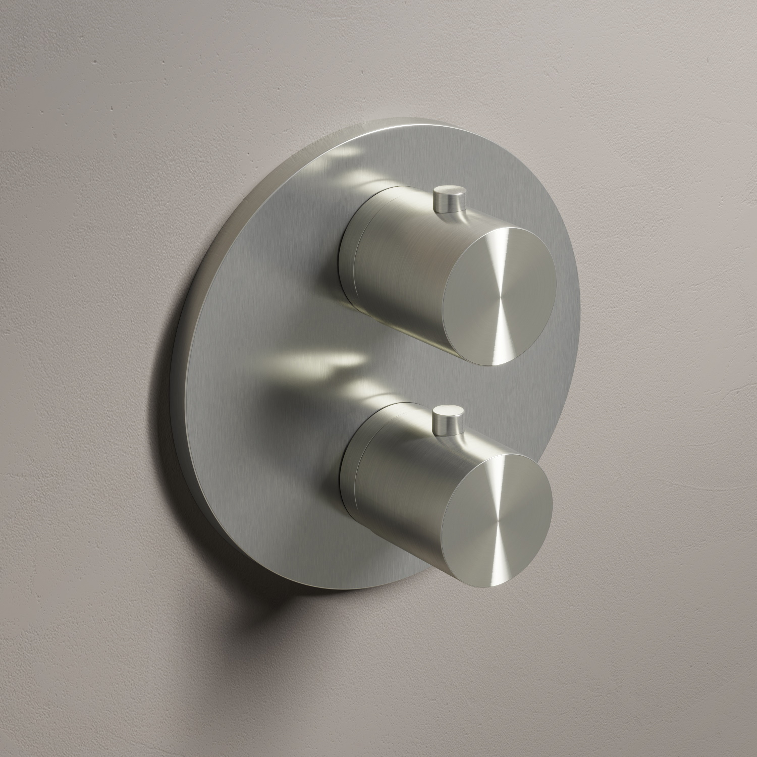 Hotbath Archie Afbouwdeel Inbouw Thermostaat Met 2 wegs RVS 316 AR009EXTIX