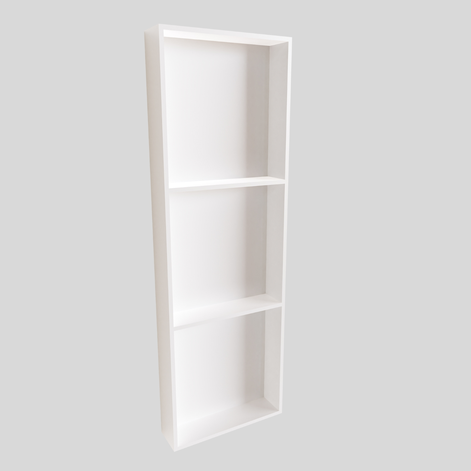 In Of Opbouwnis BWS 149.5x29.5x8 cm met 3 Schappen Wit