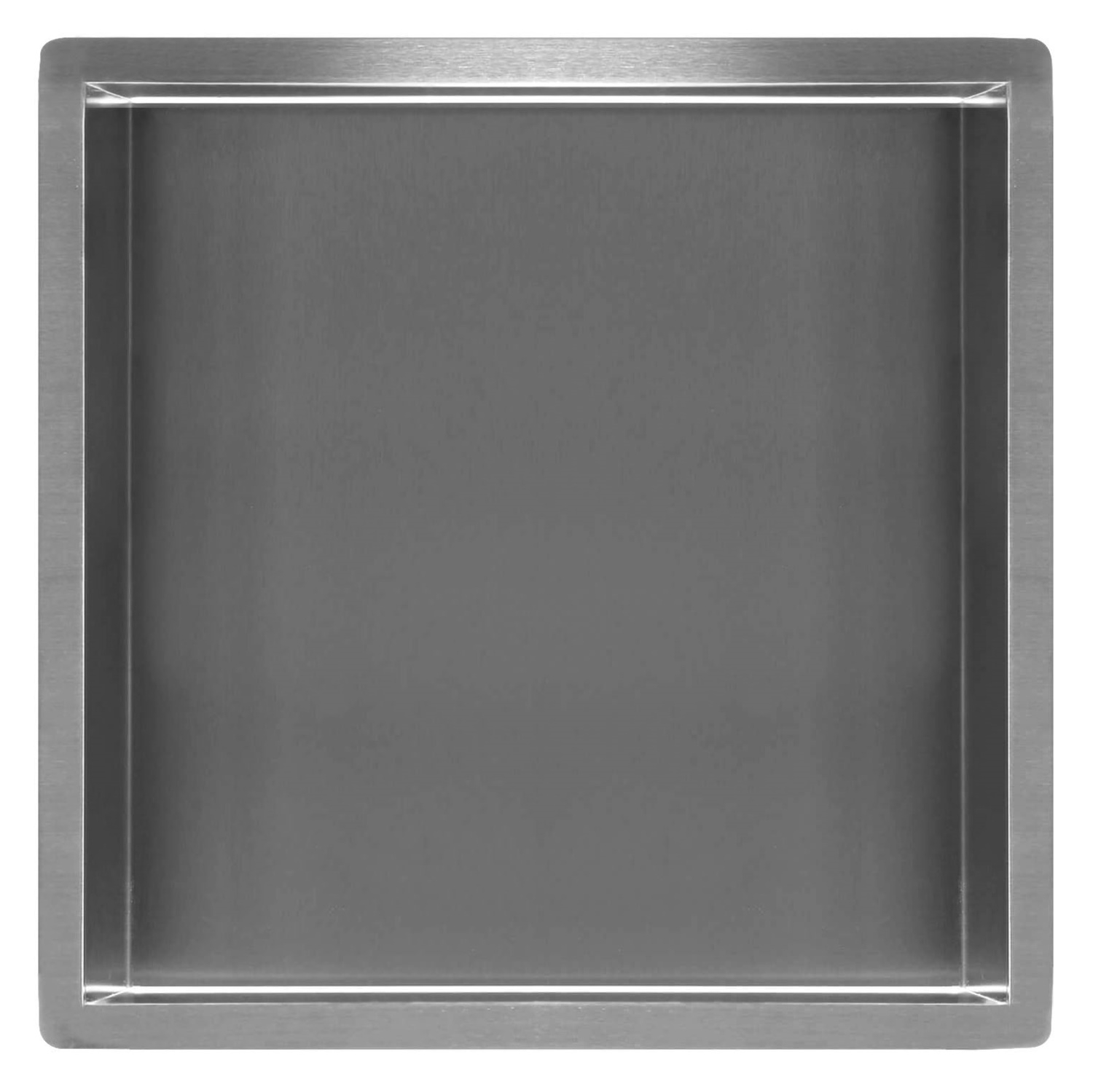 Inbouwnis BWS Elegance 30x30x7 cm RVS