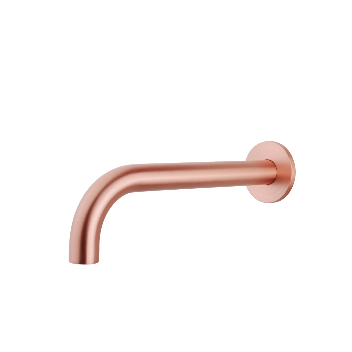 Inbouwuitloop Wiesbaden Rond 25 cm 1/2&apos;&apos; Geborsteld Koper