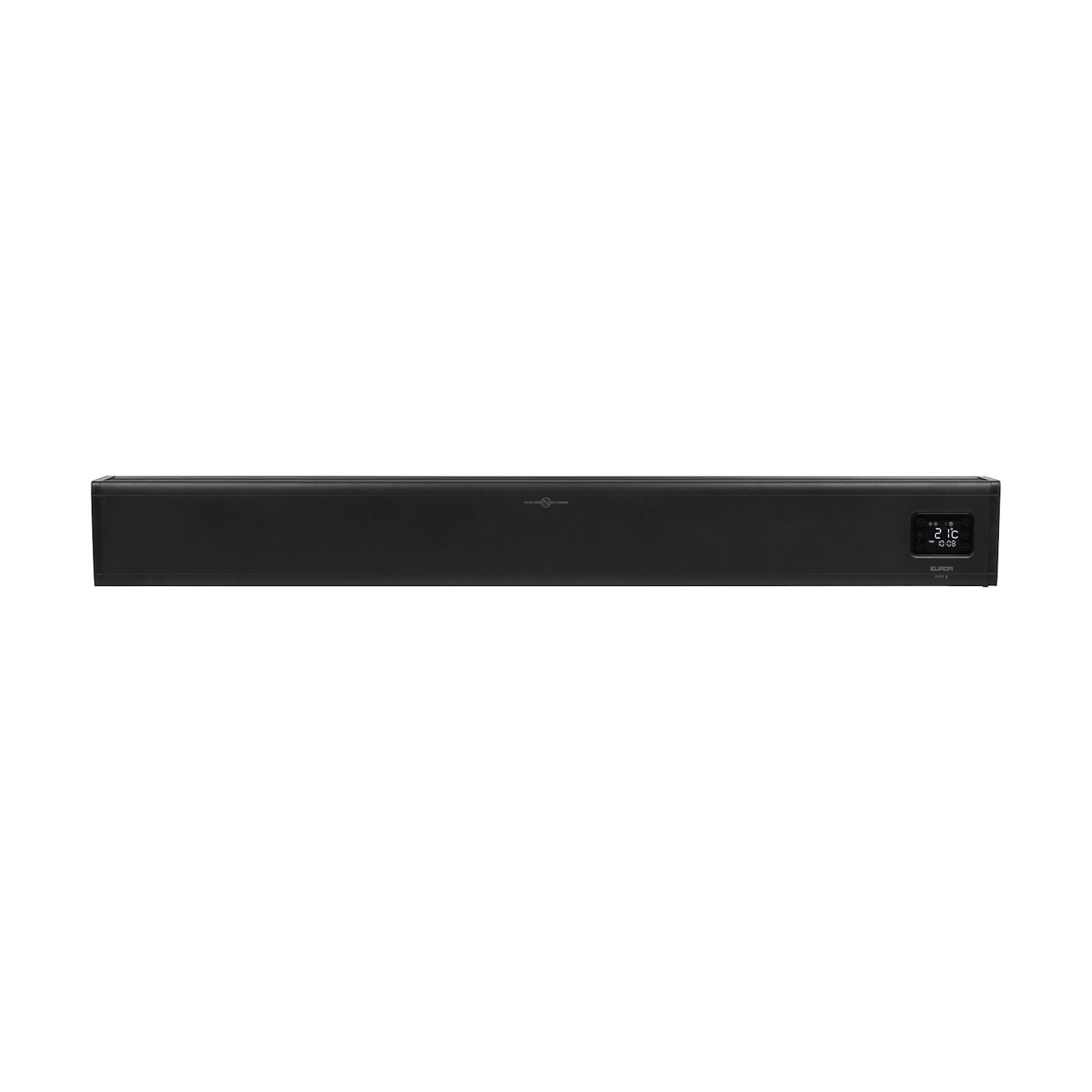Convector Verwarming Eurom Alutherm Baseboard 2500W Laag Model met Wi-Fi Zwart