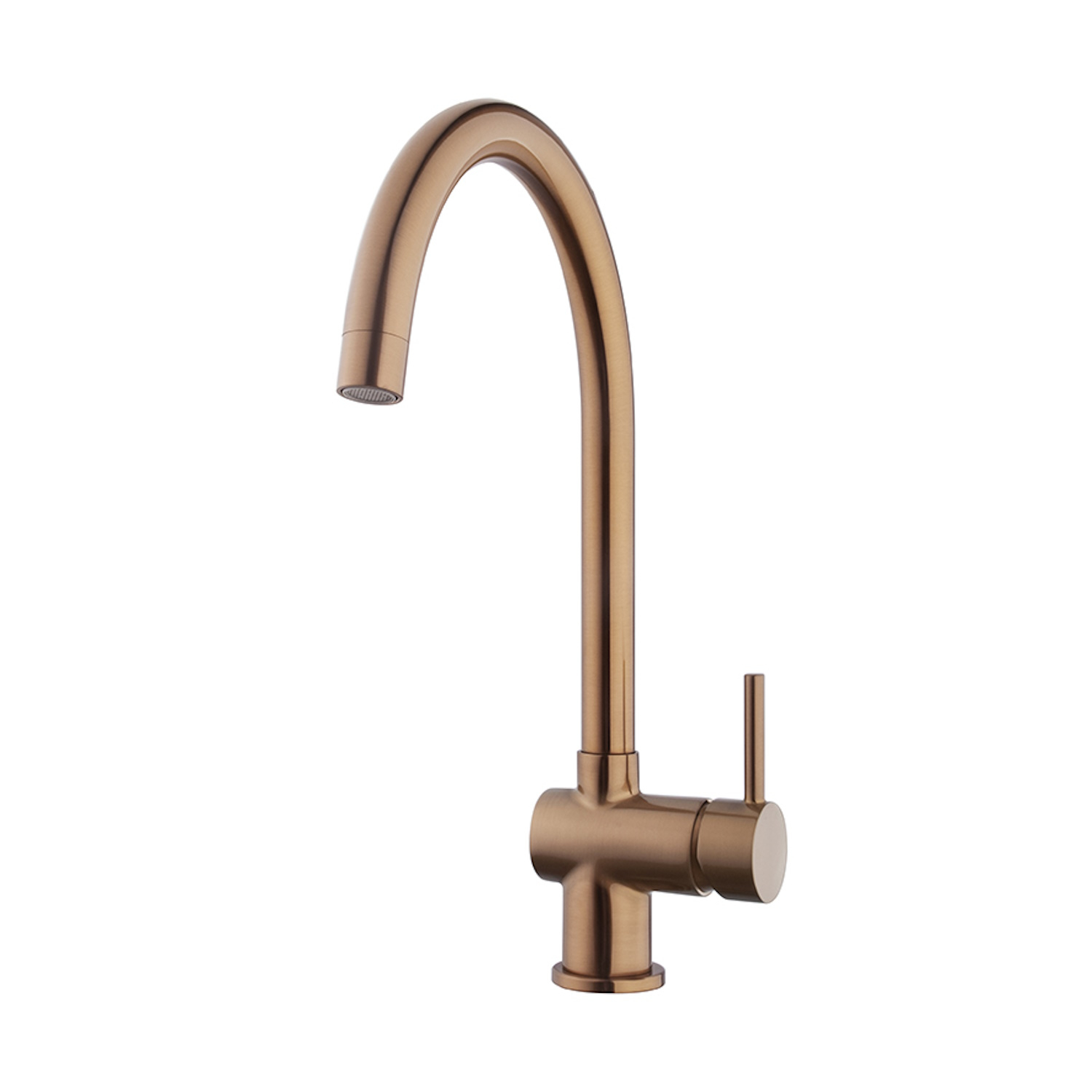 Keukenmengkraan Wiesbaden Caral Geborsteld Brons Koper