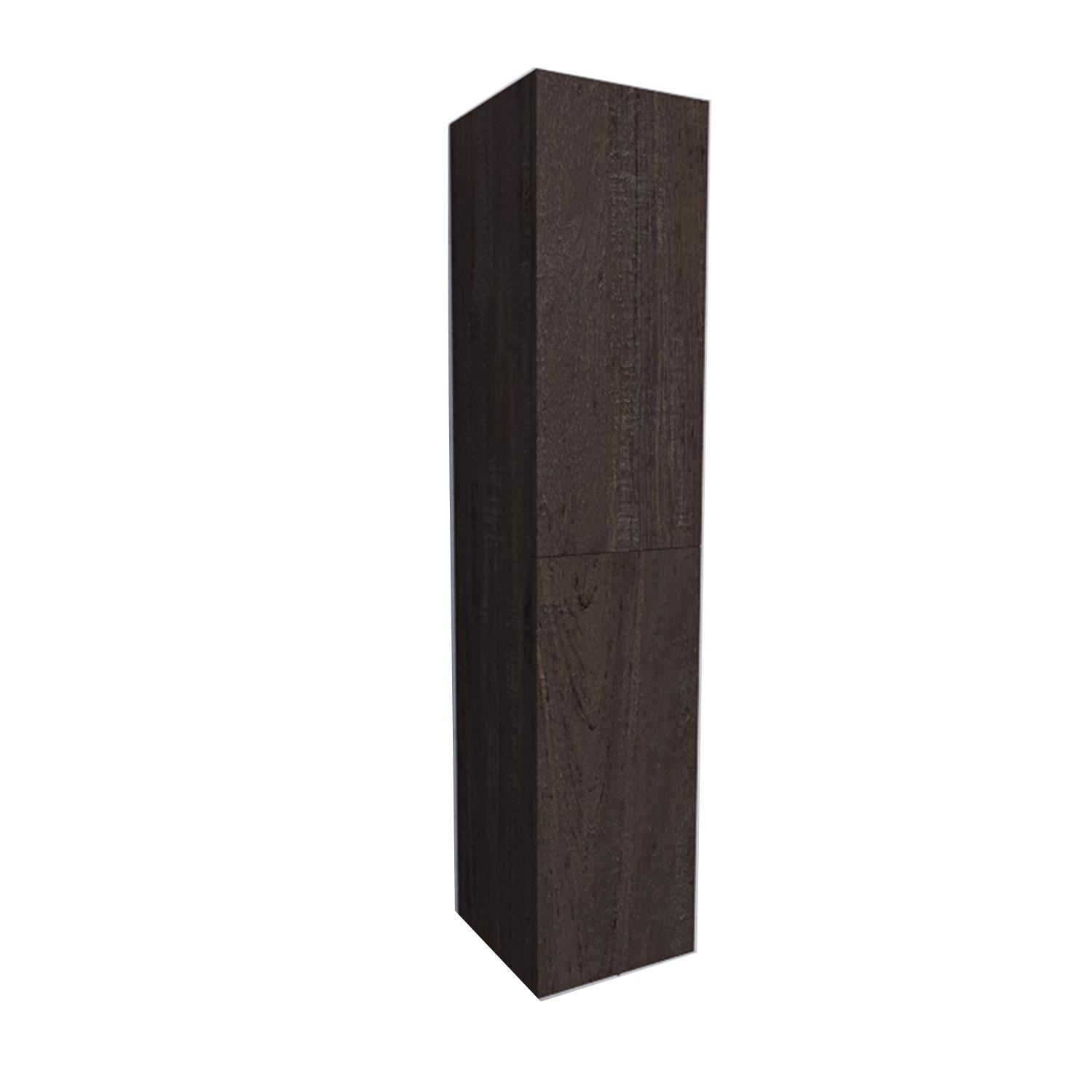 Kolomkast BWS Warschau 160x35x35cm MDF Omkeerbaar Wood Dark Brown