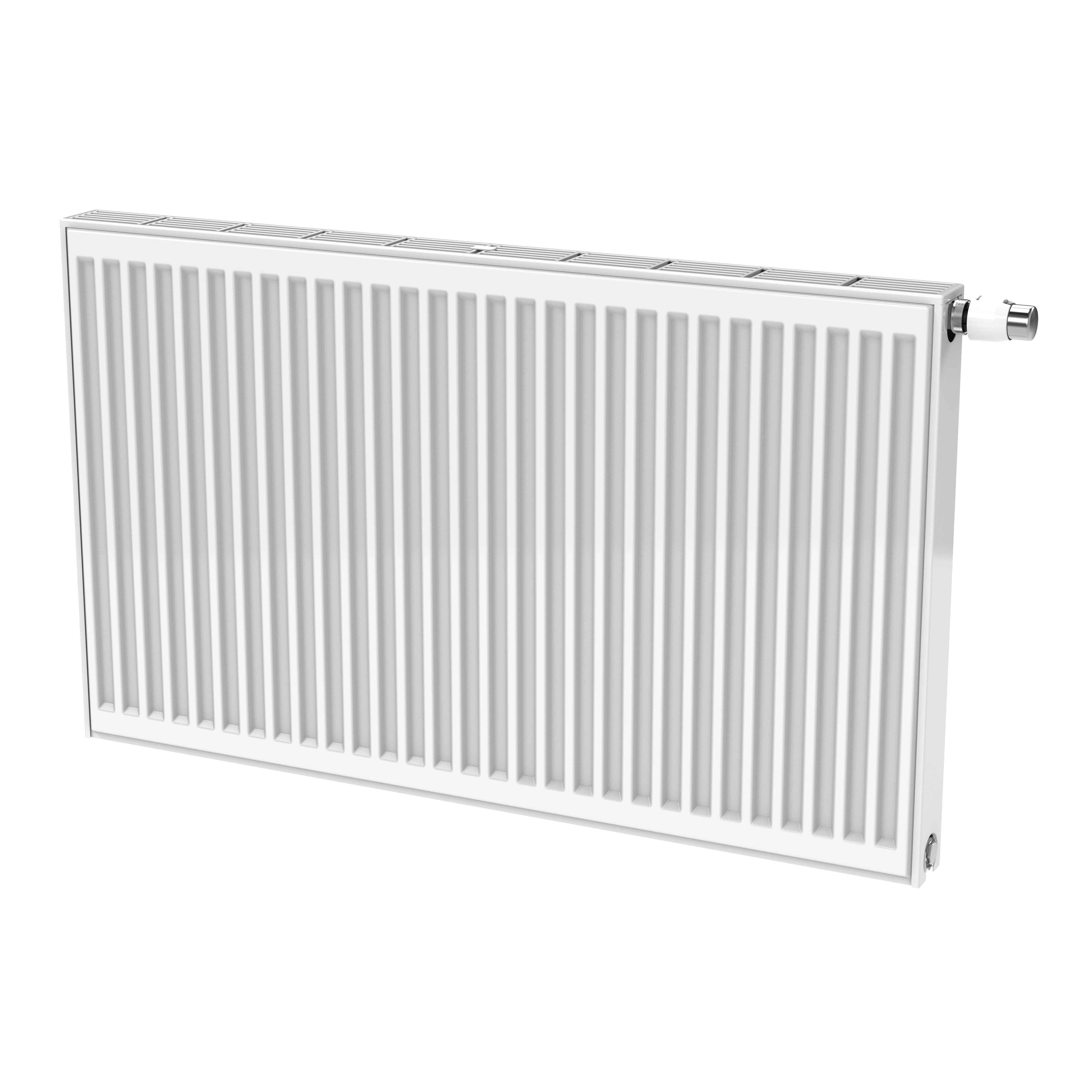 Radiator BWS Nolan 90x100 cm 3334W Type 33 Wit (Midden Aansluiting)