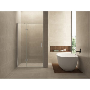 Nis swingdeur Wiesbaden 120x200cm + vast paneel 8mm NANO coating
