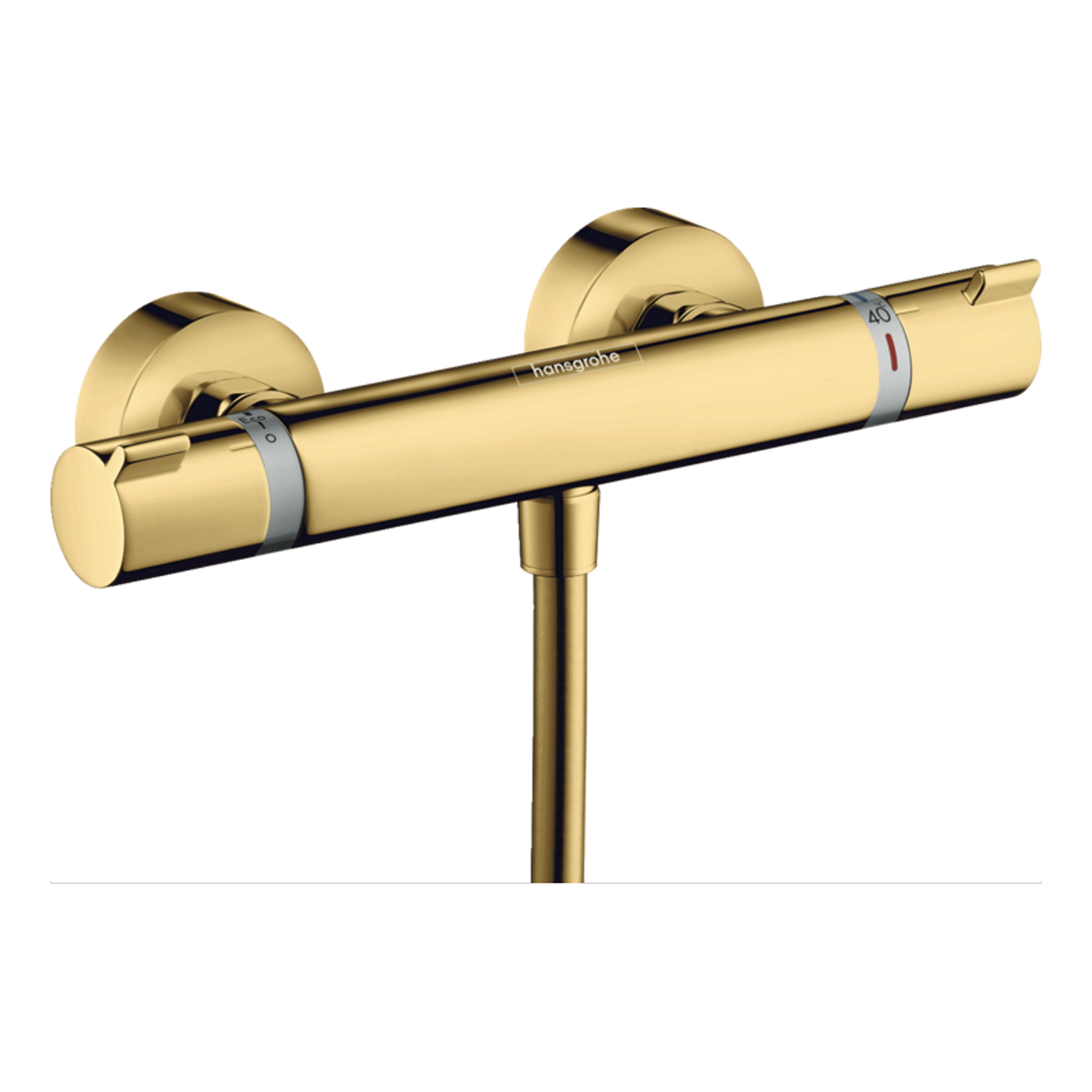 Opbouw Douchethermostaat Ecostat Comfort Hansgrohe Gepolijst Goud