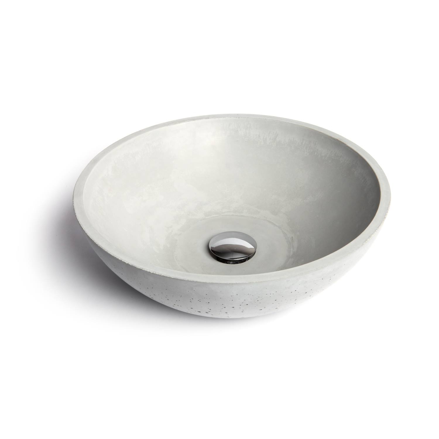 Opzet Wastafel Urbi et Orbi Circum Beton 40x15 cm Medium Grijs