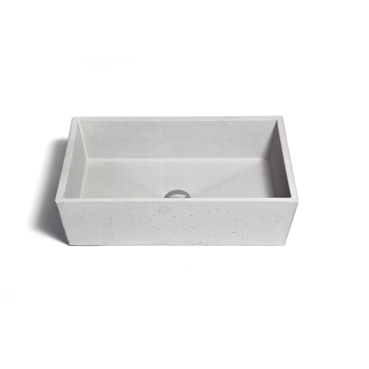 Opzet Wastafel Urbi et Orbi Concis Beton 60x40x16 cm Antraciet