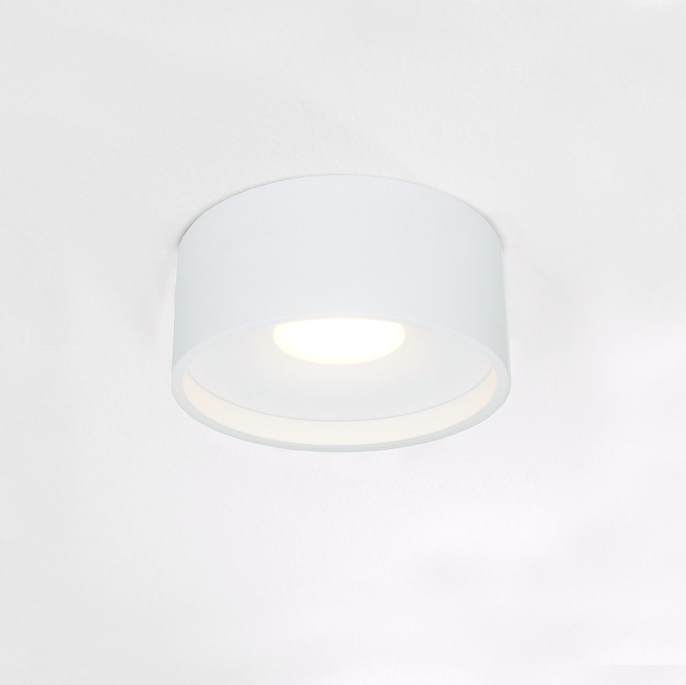 Opbouwspot Artdelight Oran 1 Lichts LED 2700K Dimbaar Wit