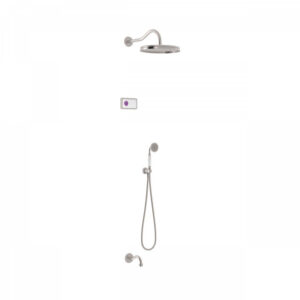 Regendoucheset Tres Clasic Inbouw Elektronische Thermostaat Incl. Handddouche 3-weg RVS