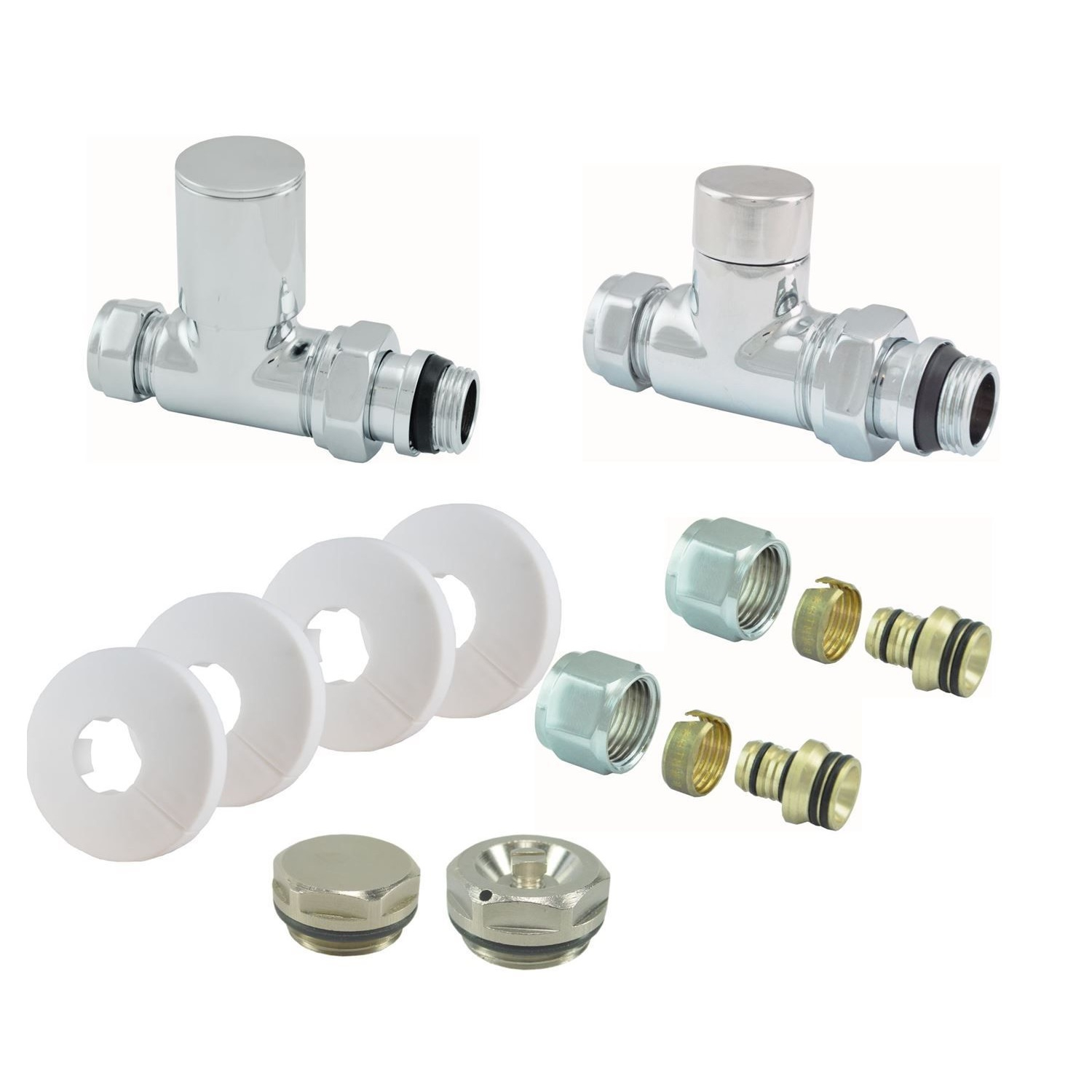 Riko luxe rad.aansluitset Recht