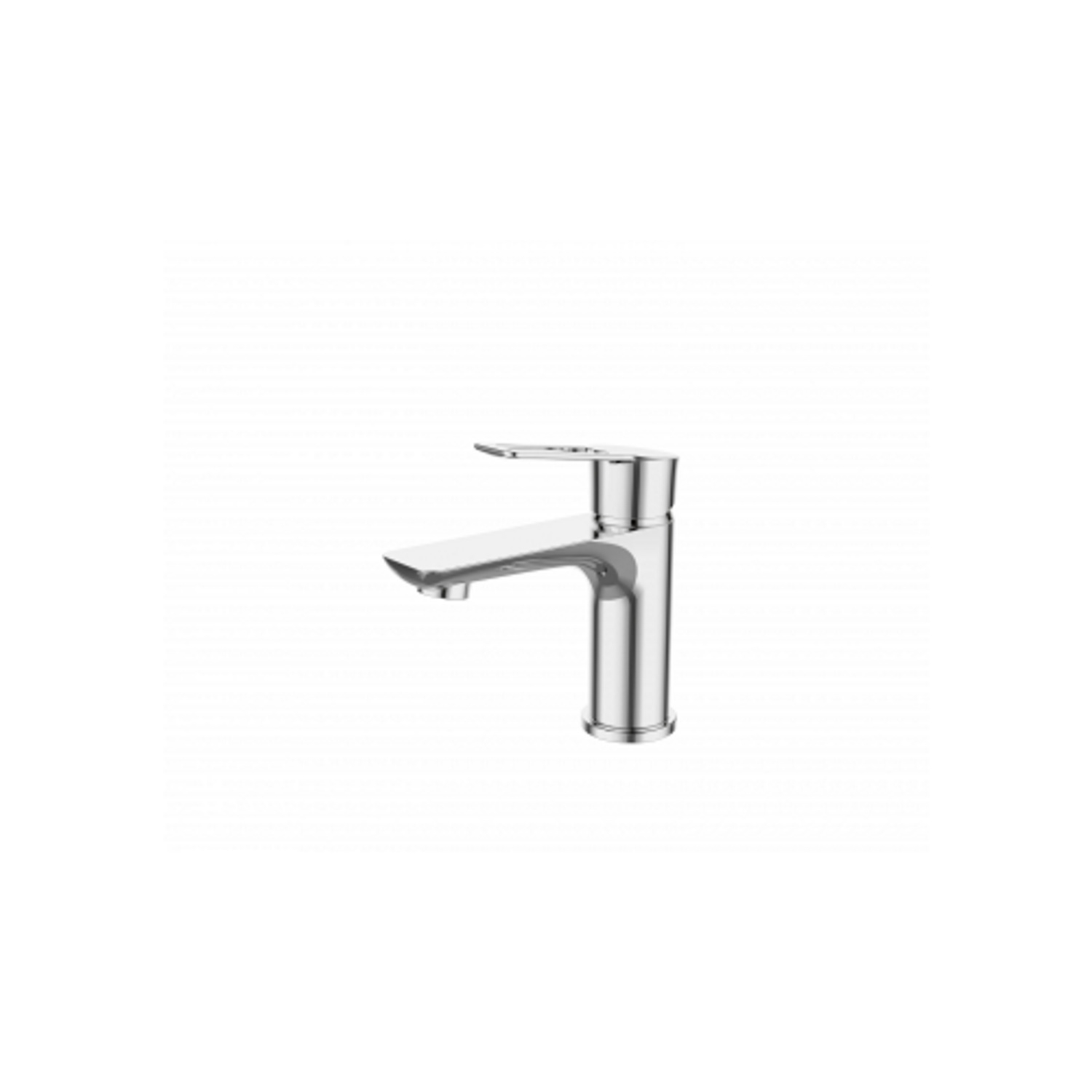 Sanimar Palma Lavabo Wastafelkraan 15.5x11.7 cm Messing Chroom