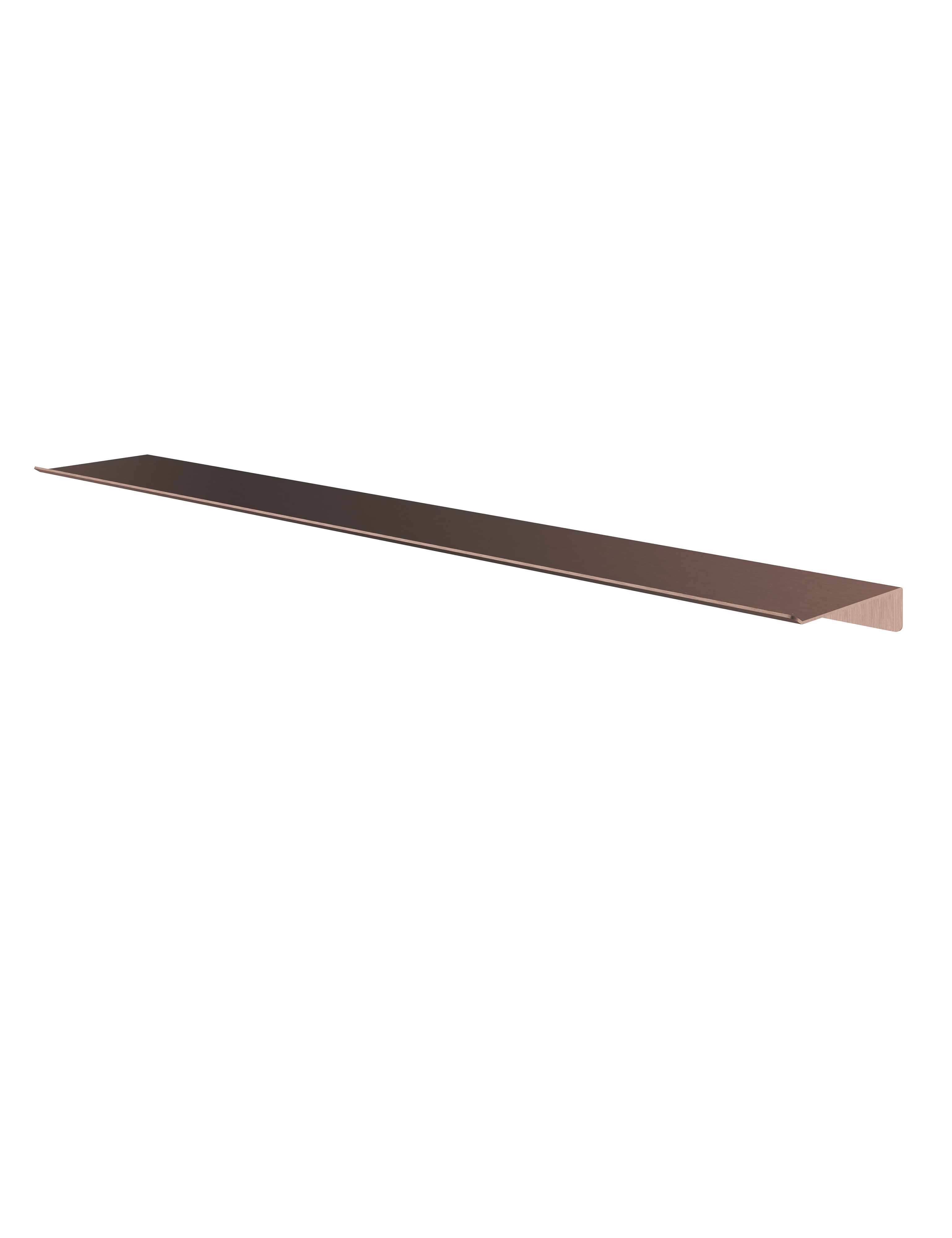 Hotbath &More Planchet 80 cm inclusief bevestigings rails Geborsteld koper PVD