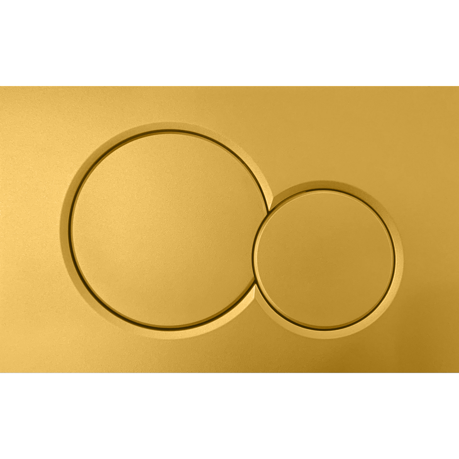Bedieningsplaat Sigma by Geberit Frontbediening Mat Geel
