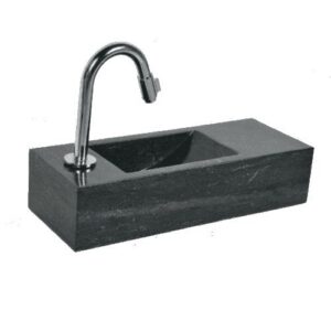 FonteinPack Slim hardsteen Links 45X17X10CM (Keuze uit 18 kranen)
