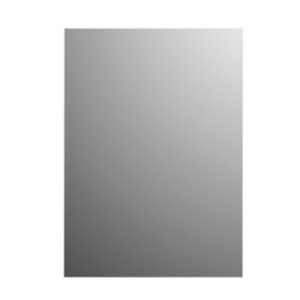 Spiegel Basic Plieger Rechthoekige Pas Spiegel 4mm 120x45cm Zilver