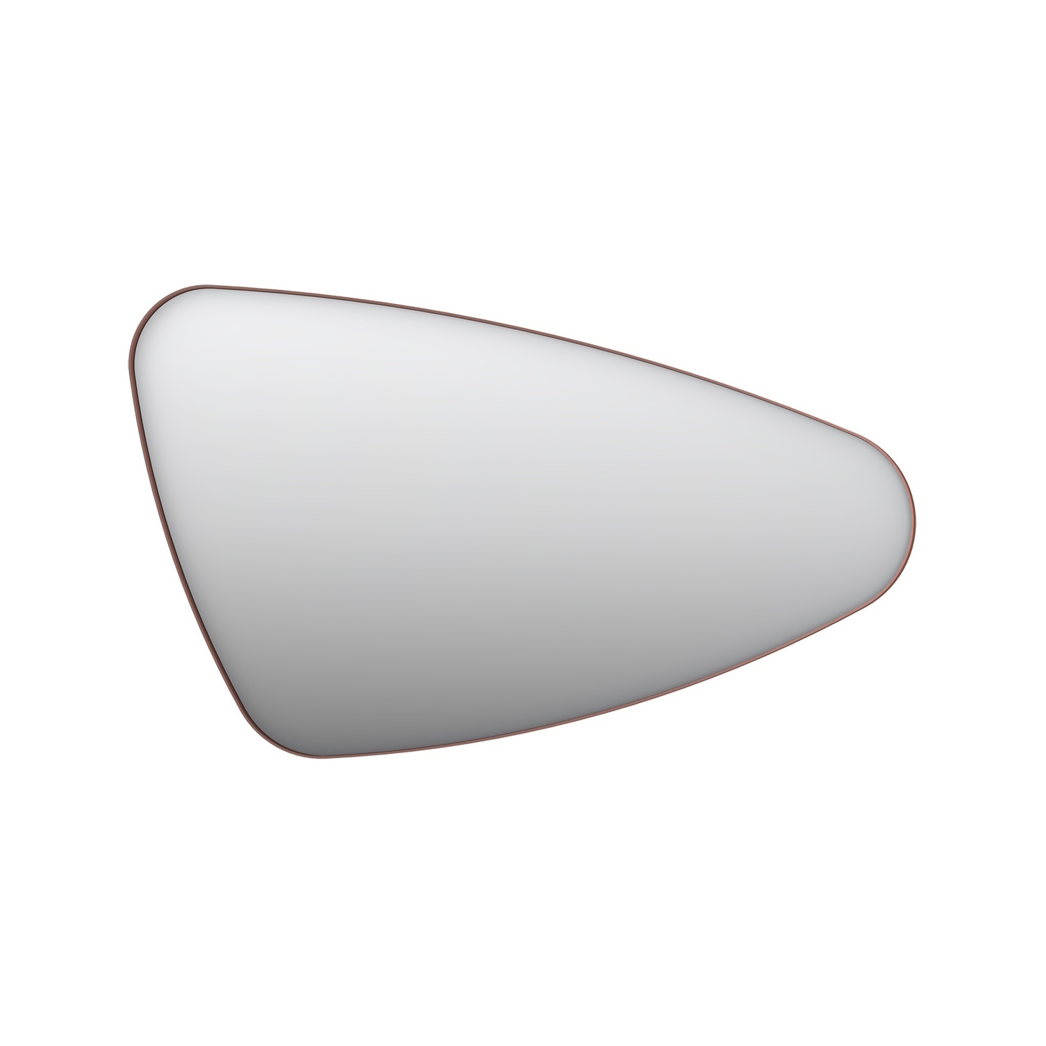 Spiegel INK SP22 Rechts 80x4x50 cm Geborsteld Koper