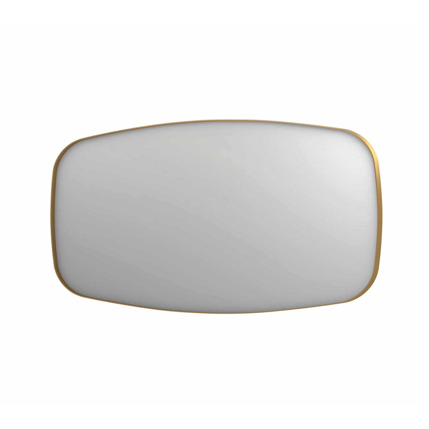 Spiegel INK SP29 Contour 160x4x80 cm in Geborsteld Mat Goud