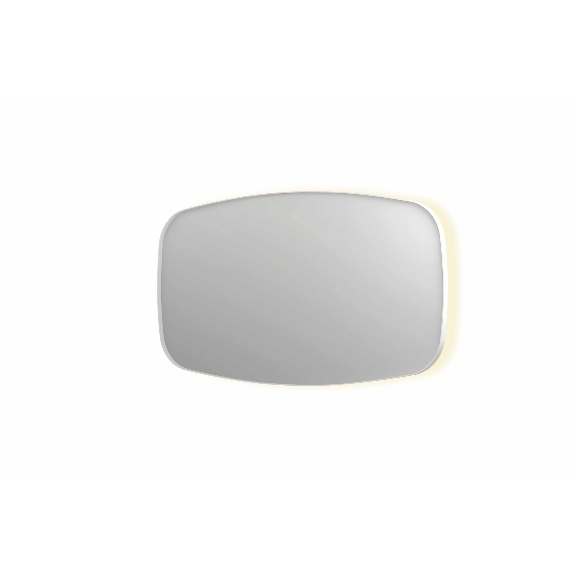 Spiegel INK SP30 140x4x80 cm incl. Indirect LED-Verlichting Rondom en Spiegelverwarming Mat Wit