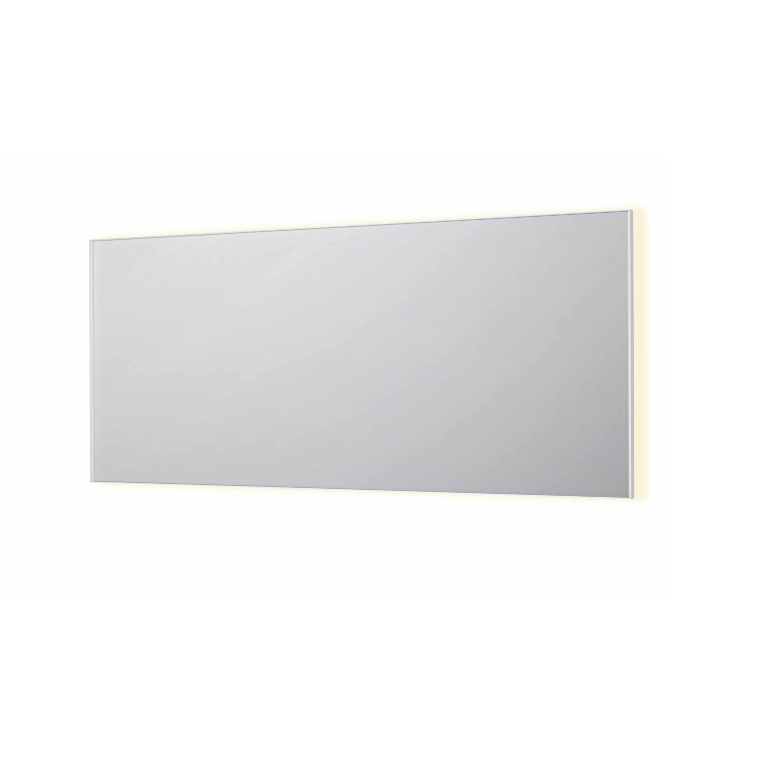 Spiegel INK SP32 180x4x80 cm Incl. Indirect LED-Verlichting Rondom en Spiegelverwarming Mat Wit
