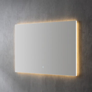 Spiegel Sanilux Decor Met Indirecte LED Verlichting 100x70 cm Incl. Spiegelverwarming