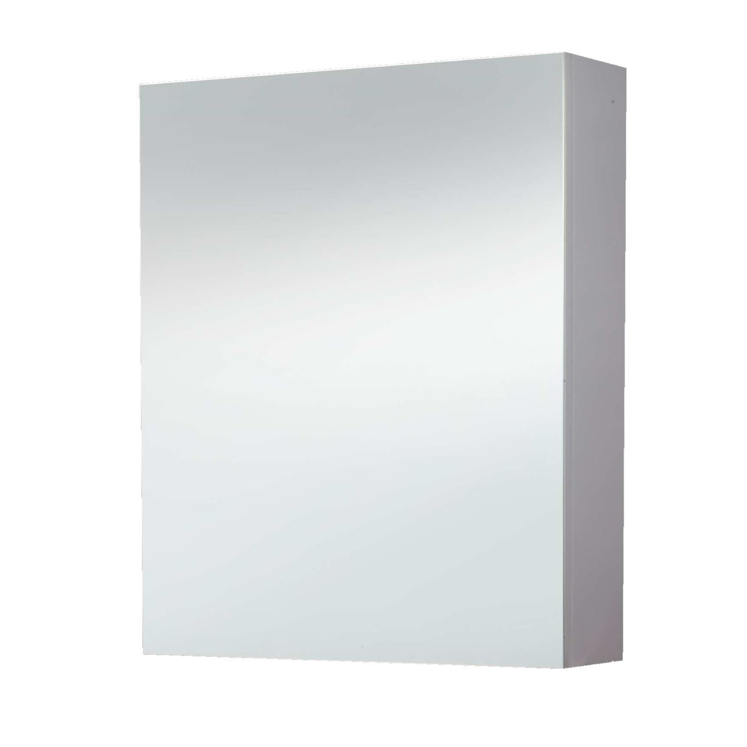 Spiegelkast 60 cm zonder verlichting wit links
