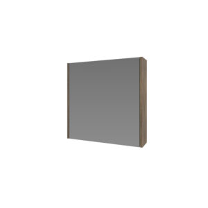 Spiegelkast Proline Comfort Met Houten Deur 60x14x60 cm Scotch Oak