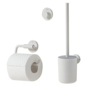Toiletaccessoireset Tiger Urban Met Toiletborstel, Toiletrolhouder en Handdoekhaak Wit