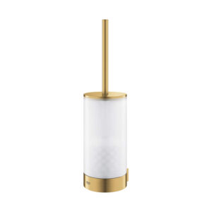 Toiletborstel Grohe Selection Glas met Wandhouder Cool Sunrise Geborsteld