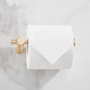 Toiletrolhouder BWS Academy Geborsteld Messing