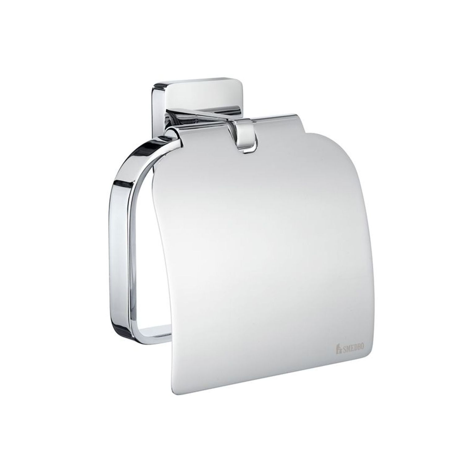 Toiletrolhouder Smedbo Ice met Klep Chroom