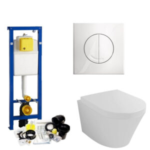 Wisa XS Toiletset set12 Wiesbaden Vesta 52 cm met Argos of Delos drukplaat