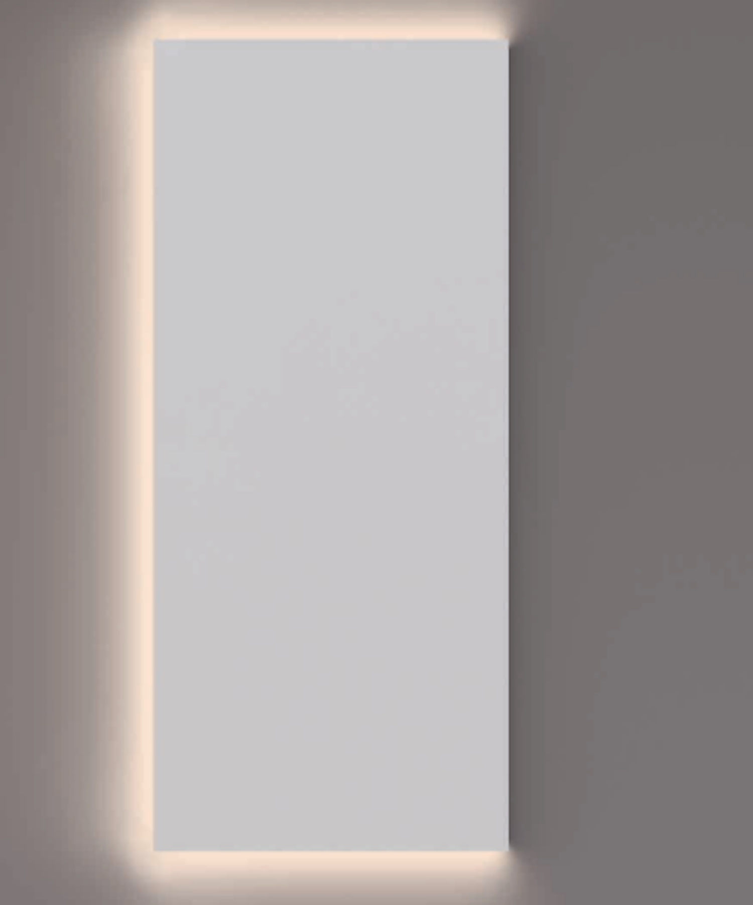 Toiletspiegel Hipp Design SPV Rechthoek 35x80 cm Met Verlichting