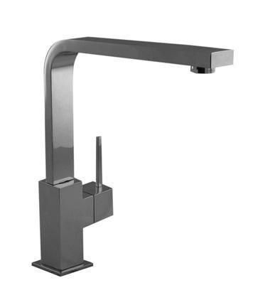 Keukenkraan Tres Cocina Vierkant Uitloop 22 cm RVS