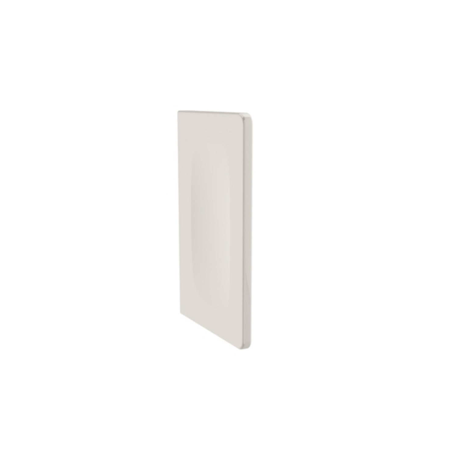 Urinoirschot Plieger Kansas 73x47.5 cm Keramisch Excl. Bevestigingsset Wit