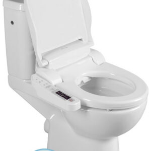 Verhoogd Toilet Elektrisch Bidet Sapho Handicap P-Trap Wit