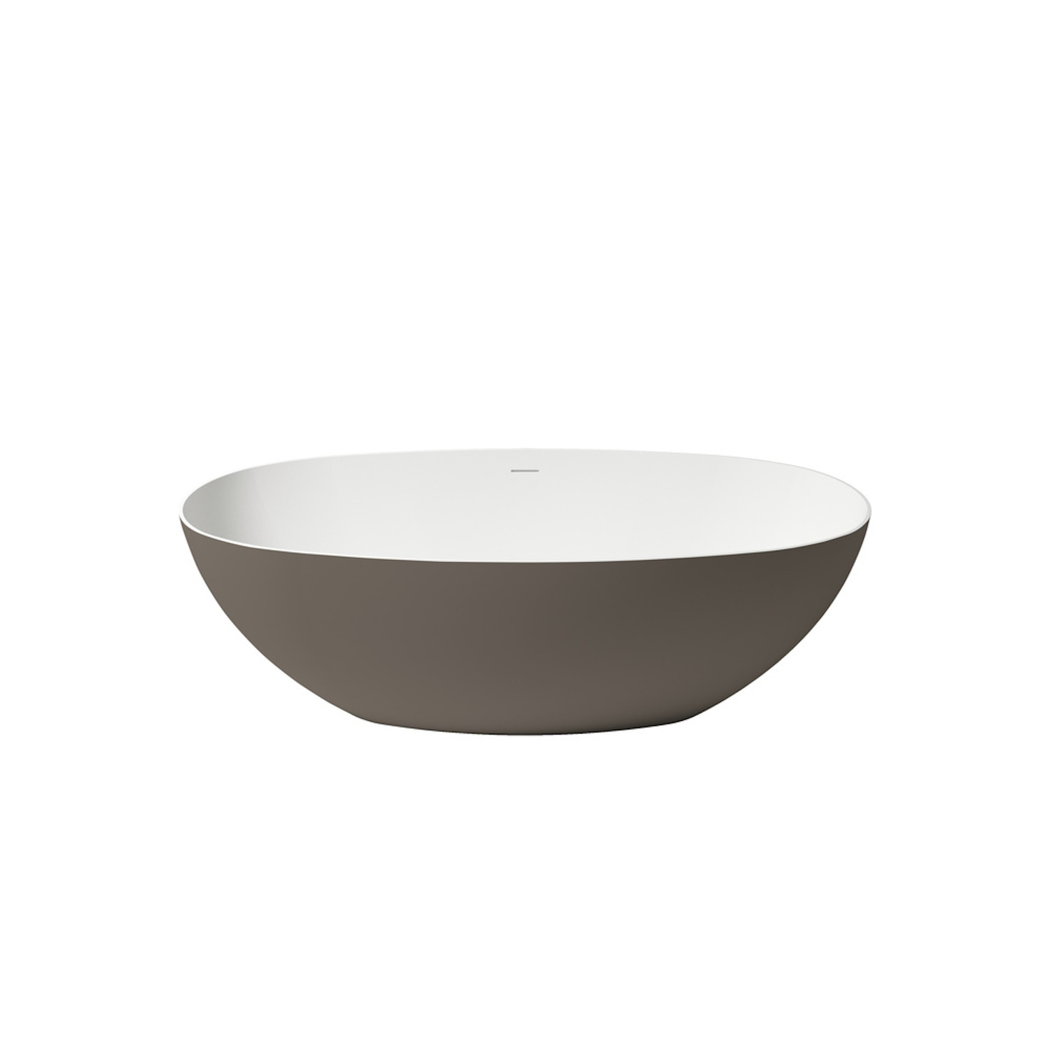 Vrijstaand Ligbad Zydra Lago 75x170 cm Moka