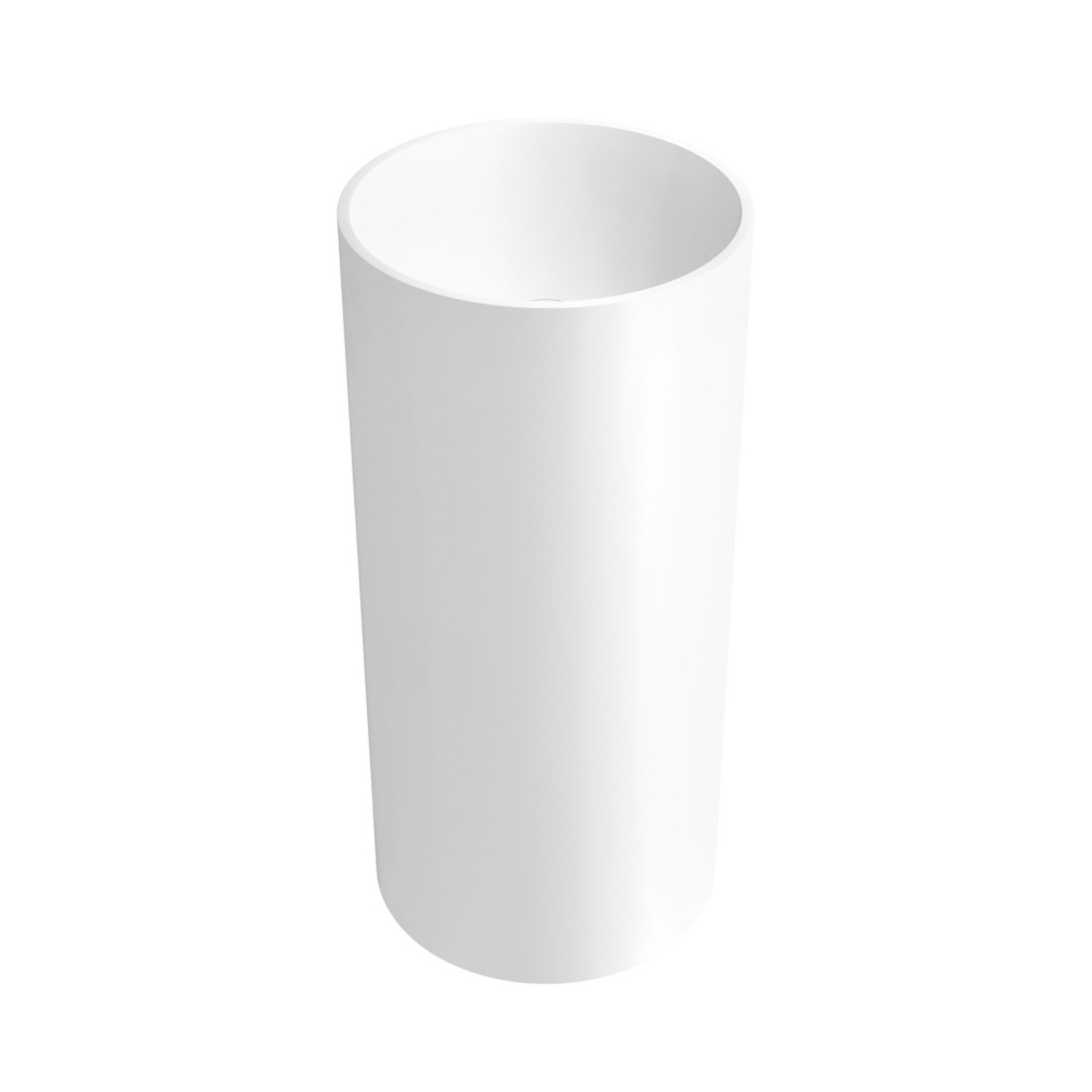 Vrijstaande Waskom Zydra Florida 39x39 cm Glacier White