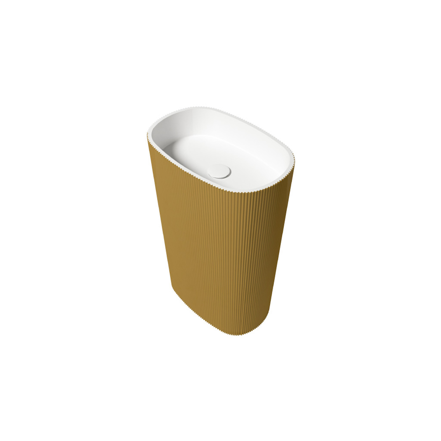 Vrijstaande Waskom Zydra Olympia 55x36 cm Oro