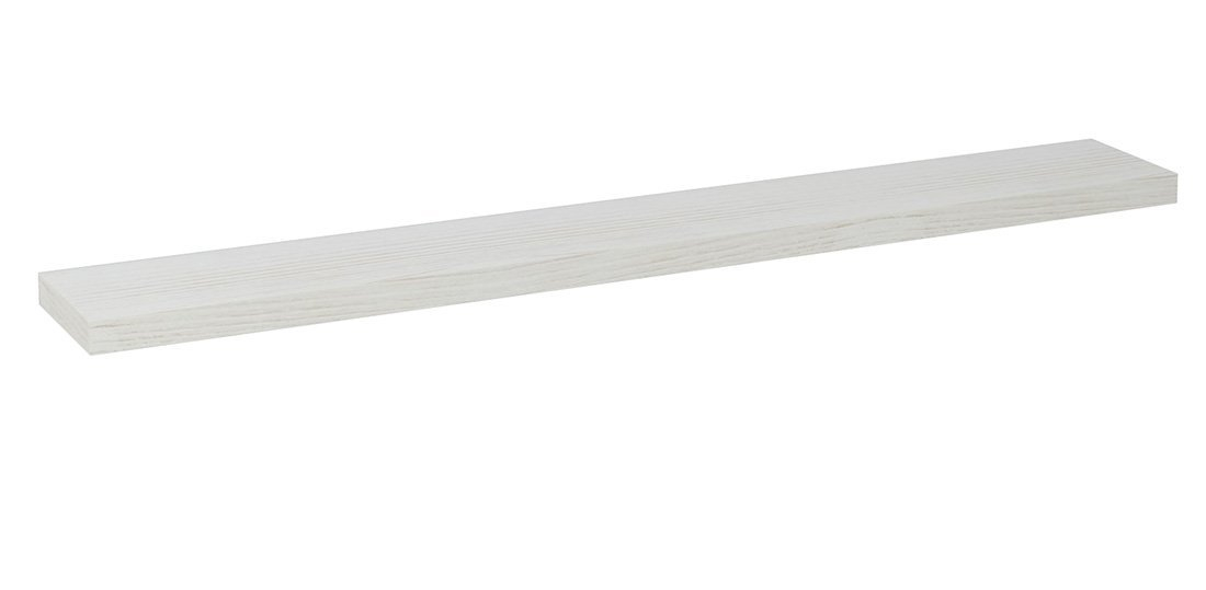 Wandplanchet Sapho Cross Wit Hout 70x10 cm