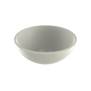 Waskom Opbouw Plieger Mini Round 26x12 cm Keramiek (leverbaar in drie kleuren)